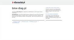 Desktop Screenshot of bmw-diag.pl